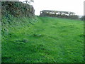 Route over fields to Chardstock Church