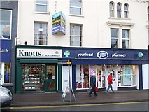 J3979 : Knotts of Newtownards / Boots Pharmacy by Kenneth  Allen