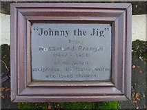 J3979 : Inscription, Johnny the Jig by Kenneth  Allen