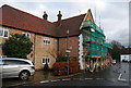 House being renovated, King St, Fordwich