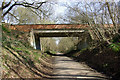 Worth Way,  Garden Wood Road bridge