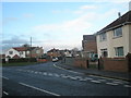 Approaching the junction of Cherbourg Road and Goldsmith Road