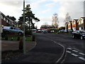 Looking from the junction of Beresford Road and Ridgeway Close up to Oakmount Road