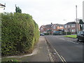 Looking along Owen Road towards Kelvin Road