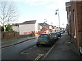 Looking eastwards along Factory Road