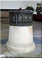 St Peter & St Paul, Dorchester, Oxon - Font