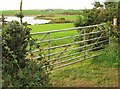 Gate into a field