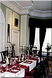 L7458 : Connemara - Kylemore Abbey - Dining room by Joseph Mischyshyn