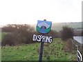 Oxspring Village Sign, Four Lane End Crossroads on the A629