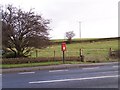 Post Box at Four Lane End on the A629, near Oxspring