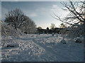 December Snow 2009 - Mill Road Cemetery