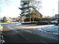 Approaching the junction of  Mare Hill and Chichester Close