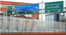 J3475 : The Westlink, Belfast (11) by Albert Bridge