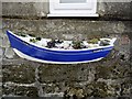 Coble fishing boat planter, Boulby