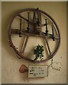 Bell wheel, Lydeard St Lawrence church