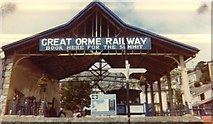 SH7782 : Great Orme Railway Terminus, Llandudno by Michael Westley