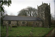 SX1569 : Warleggan Church from the grave yard by roger geach