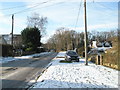 Looking westwards in Oxted Green