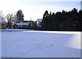 Snow covered ground, Dromore