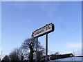 Sign at Ballymullan