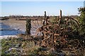 Abandoned machinery near Valley Farm