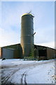 Grain silo, Nether Finlarg Farm