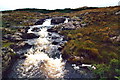 L8551 : Lough Inagh - Cascading hillside stream off R344 by Joseph Mischyshyn