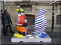 Penguins in Lime Street