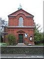 Main entrance to St Laurence