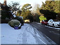 Brave lady in Fort Road