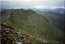 NH0844 : The ridge from SgÃ¹rr a' Chaorachain to SgÃ¹rr Choinnich by Russel Wills