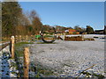 Lucky horse jump at Clapham Farm