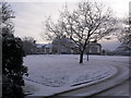 Snow at the Cowan Heron Hospital, Dromore