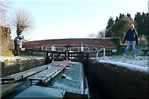 SU3568 : Icy Dun Mill lock by Graham Horn
