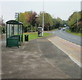 Bus stop, B4236, Llanfrechfa