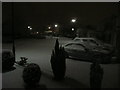 A snowy night in the Inches estate