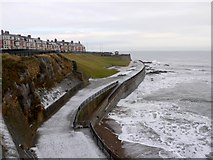NZ3671 : Promenade at Brown's Bay, Whitley Bay by Andrew Curtis