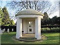 Pavilion in the cemetery