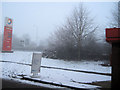 Entrance To Buckingham services off A413