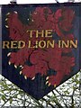 Sign for the Red Lion