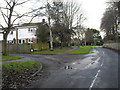 Approaching the junction of Crooked Lane and Kewell