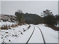 NZ6708 : Middlesbrough-Whitby railway track (view SE) by Philip Barker
