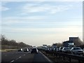 Power Lines Cross The M6 Motorway