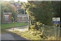 Entrance to Blaen Bran service reservoir, Upper Cwmbran