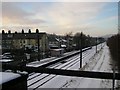 Frizinghall Station on Christmas Day