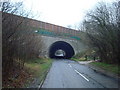 M25 tunnel over Button Street, Swanley Village