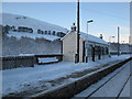 Snow at Blair Atholl Station