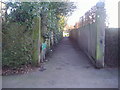 Path from Meadway Close