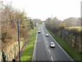 Cwmbran Drive heading south from Old Cwmbran