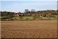 Over River Avon towards Dial House Farm